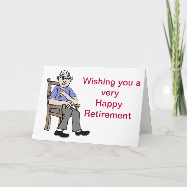 Carte Bonne retraite (Devant)