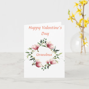 Carte Bonne Saint-Valentin Mamie
