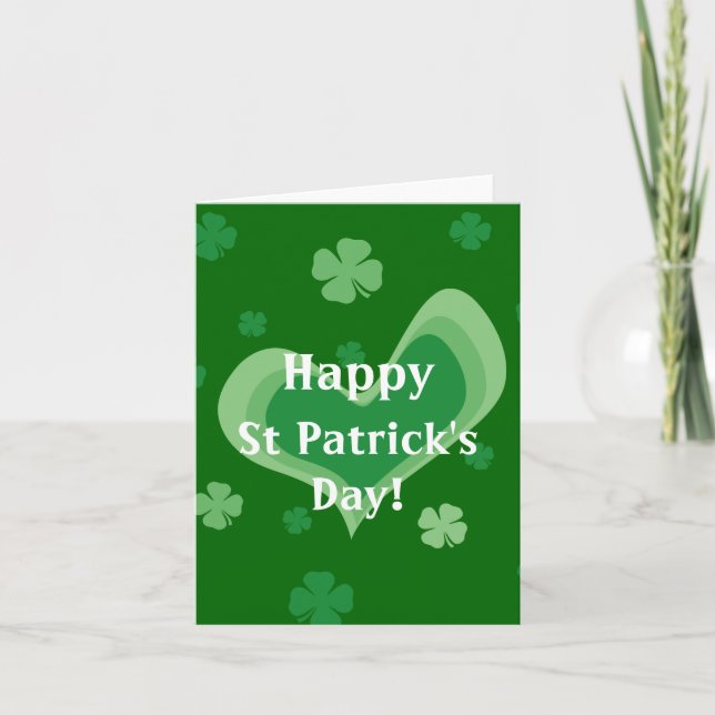 Carte Bonne St Patrick's Day Greeting Cards (Devant)