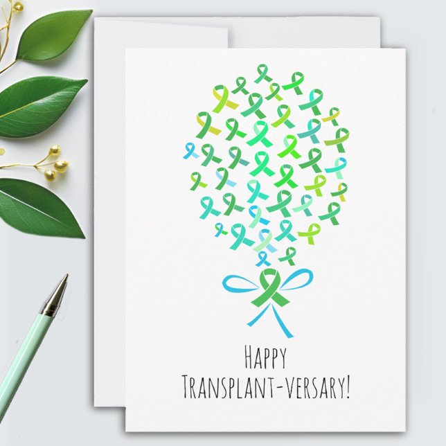 Carte Bonne Transplantation versaire Anniversaire Person (Créateur téléchargé)
