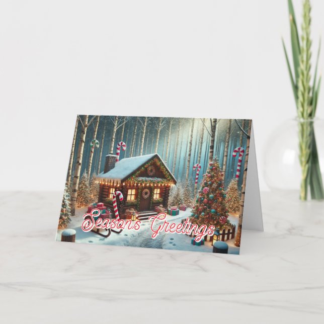 Carte Bonnes Fêtes (Devant)