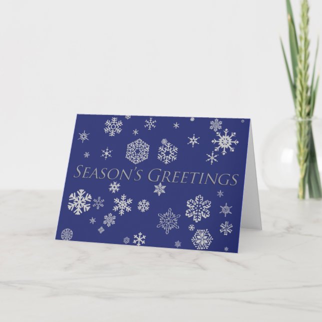 Carte Bonnes Fêtes (Devant)