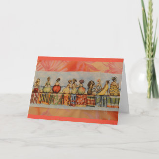 Carte Bons à rien de fruit de plage