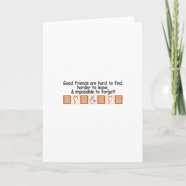 Carte Bons amis (Devant)