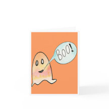 Carte Boo Halloween
