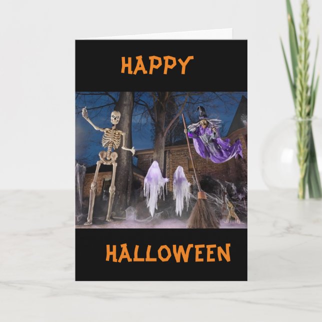 CARTE "BOO TO YOU" ET "HAPPY HALLOWEEN (Devant)