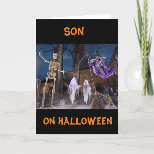 CARTE "BOO TO YOU" **SON** HEUREUX HALLOWEEN