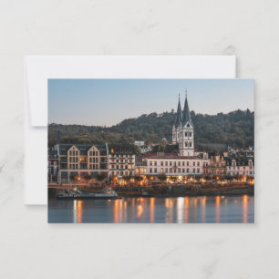 Carte Boppard Allemagne