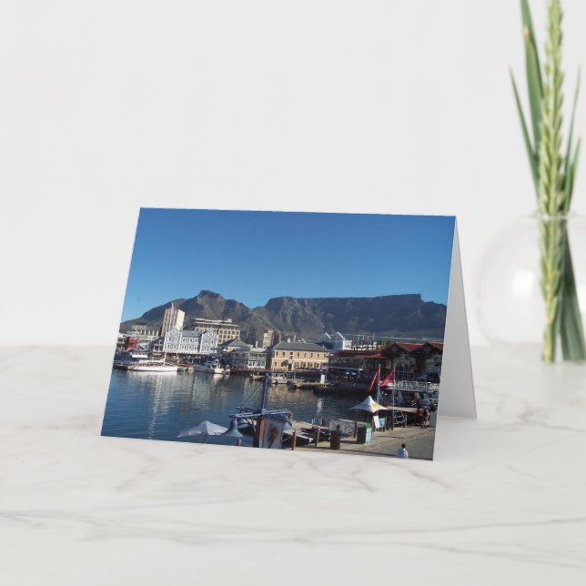 Carte Bord de mer Cape Town de V&A (Devant)