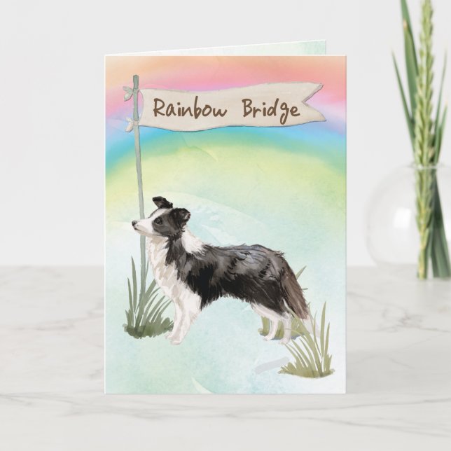 Carte Bordure Collie Sympathie des animaux de compagnie  (Devant)