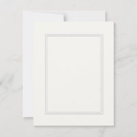Bordure double blanche ombragée sur papier blanc