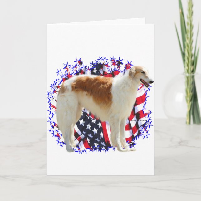 Carte Borzoi Patriot (Devant)
