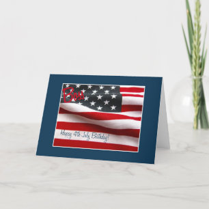 Carte Boss Happy 4 Juillet anniversaire