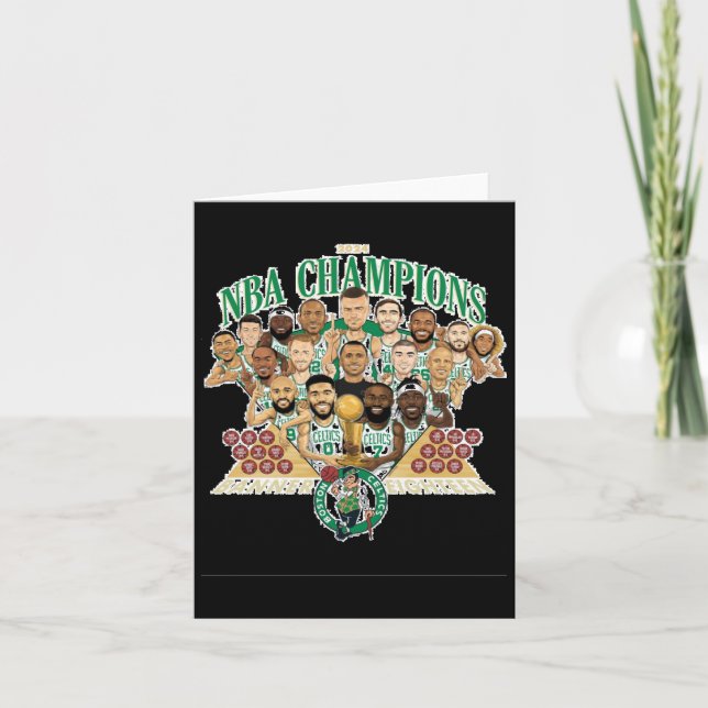 Carte Boston Celtics Banner 18 (équipe exclusive) Relaxé (Devant)