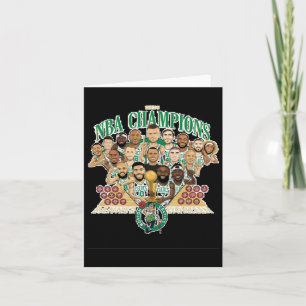 Carte Boston Celtics Banner 18 (équipe exclusive) Relaxé