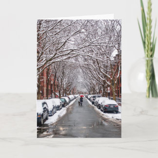 Carte Boston hiver sud