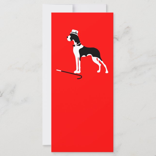 Carte Boston Mantle Great Dane (Devant)