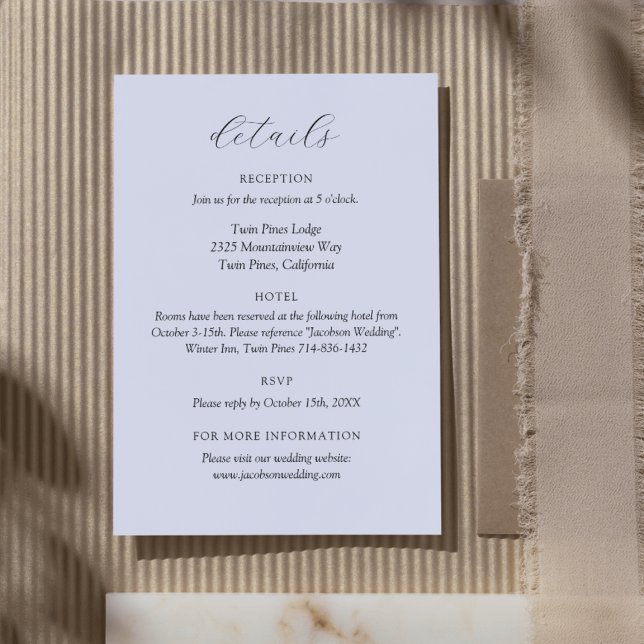 Carte Botanique Mariage sur mesure (Créateur téléchargé)