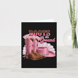 Carte Bottes Sur Le Sol, Boot Cowgirl Pink Western Cou