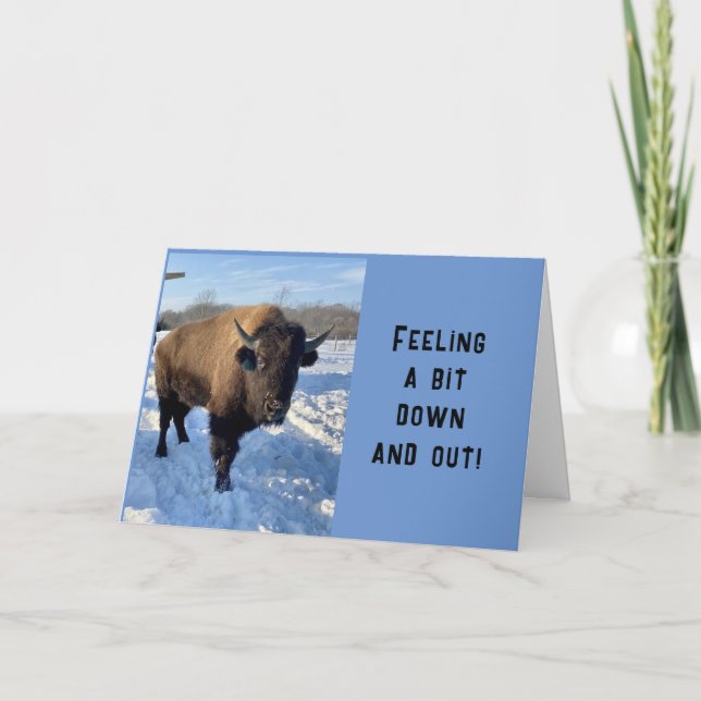 CARTE **BOU HOU-HANTÉ PAR TON ABSENCE** (Devant)