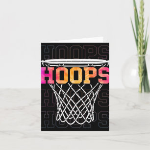 Carte Boucle de basketball coloré Hommes &amp; Boucles f