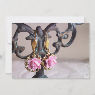 Carte Boucles d'oreilles vintage, par Mysistergirl