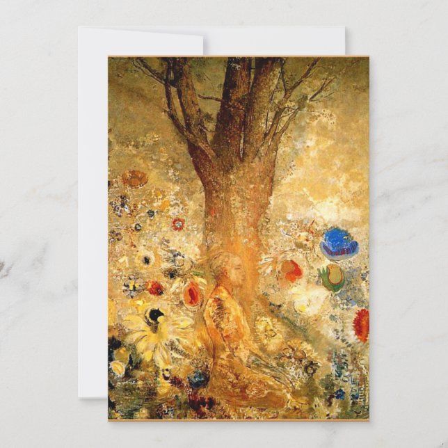 Carte Bouddha dans sa jeunesse, (Devant)