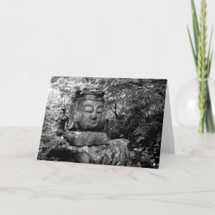 Carte Bouddha forestier