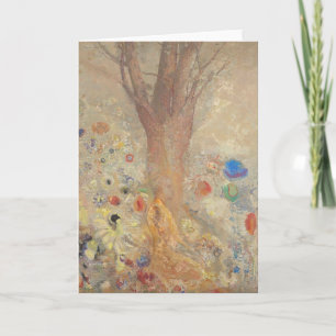 Carte Bouddha par Odilon Redon