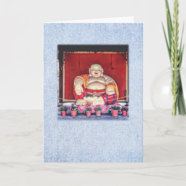 Carte Bouddha voeux d'anniversaire (Devant)