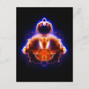 Carte Bouddhabrot Mandelbrot Set Gautama Bouddha