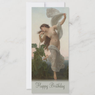 Carte Bouguereau Dawn L’Aurore CC0875 Anniversaire