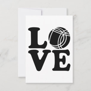 Carte Boule amour
