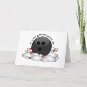 Carte Boule De Bowling Et Pins