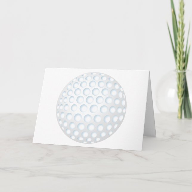 Carte Boule de golf (Devant)