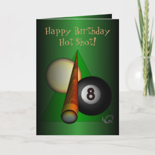 Carte Boule huit