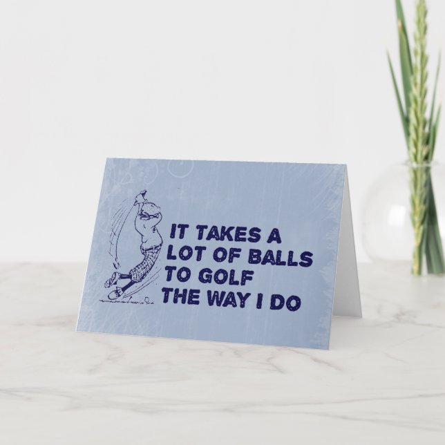 Carte Boules de golf (Devant)