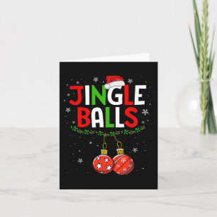 Carte Boules Tinsel Correspondances Châtaignes Noël Coup