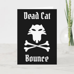 Carte Bounce de chat mort
