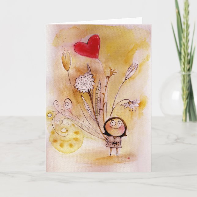 Carte Bouquet (Devant)