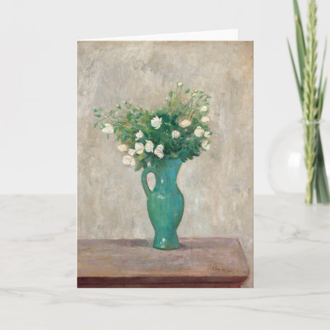 Carte Bouquet dans un vase vert | Tadeusz Makowski (Devant)
