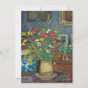 Carte Bouquet de Fleurs Albert André