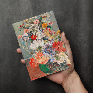 Carte Bouquet de fleurs d'été August Rieger
