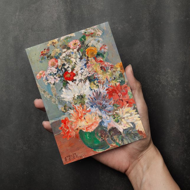 Carte Bouquet de fleurs d'été | August Rieger (Créateur téléchargé)
