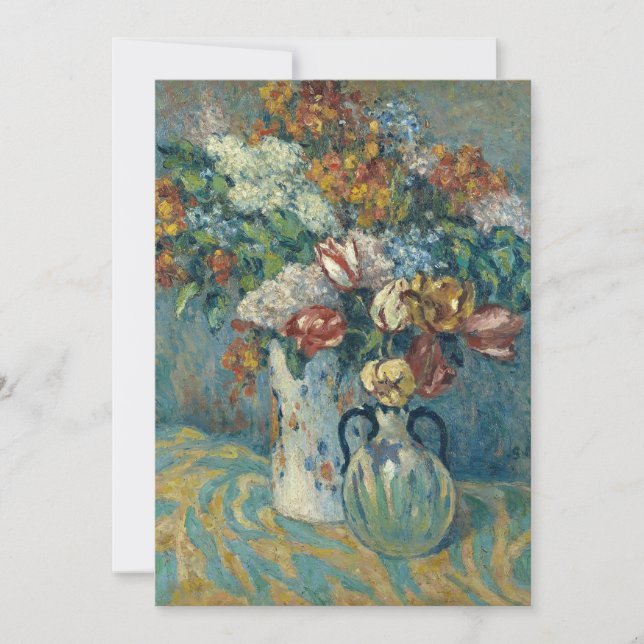 Carte Bouquet de Fleurs | Georges d'Espagnat (Devant)