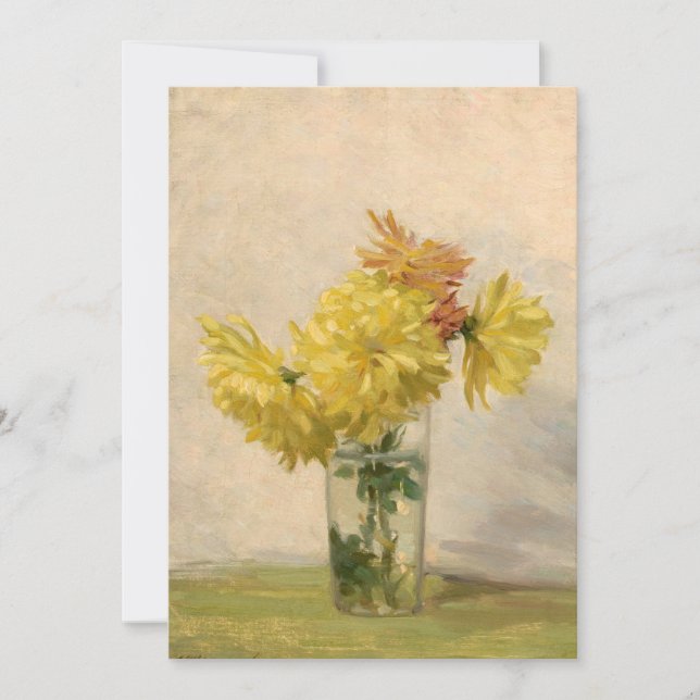 Carte Bouquet de fleurs jaunes | Edward Herbert Barnard (Devant)