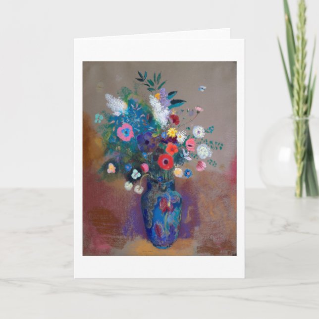 Carte Bouquet de fleurs, Redon (Devant)