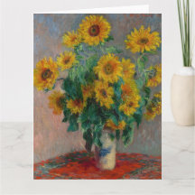 Bouquet de tournesols de Claude Monet