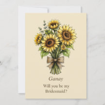 Bouquet de tournesols fantaisiste Proposition de l
