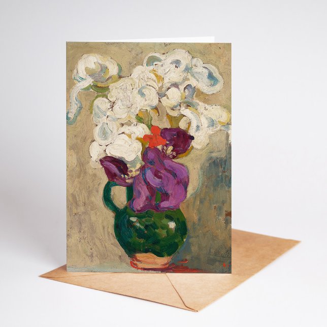 Carte Bouquet d'Iris | Louis Valtat (Créateur téléchargé)